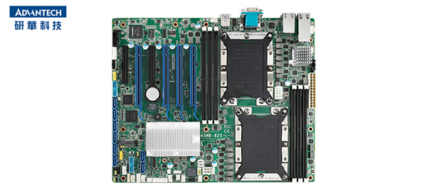 研華ASMB-825I-00A1E英特爾Intel Xeon雙路ATX 服務器主板